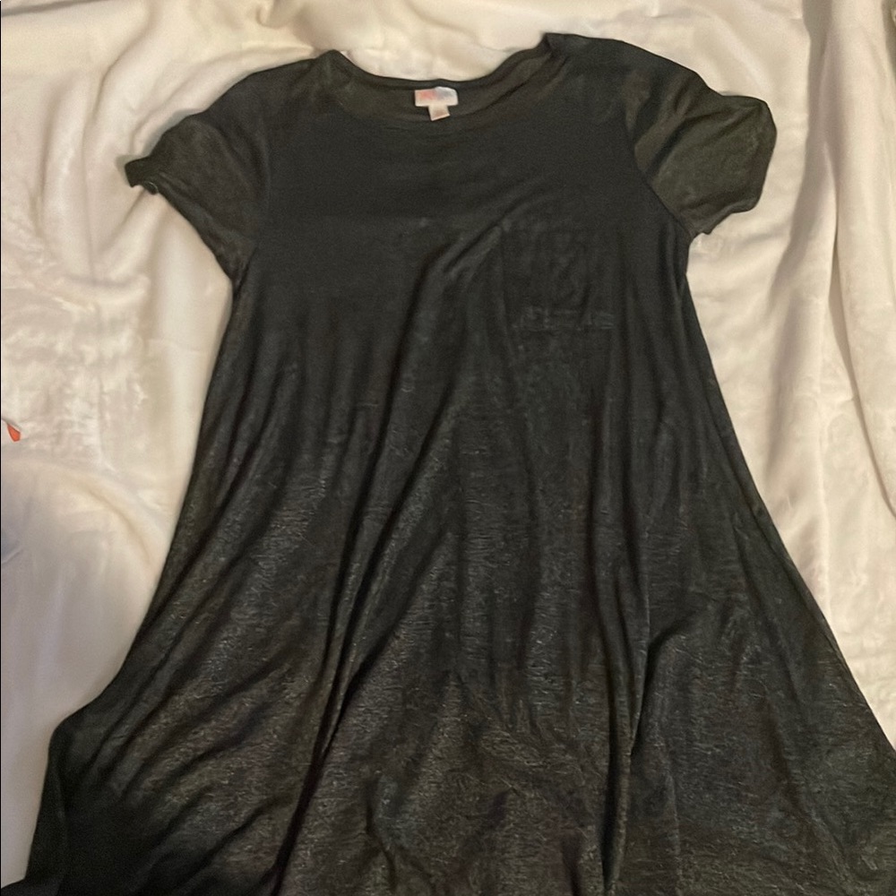 LuLaRoe Black Midi Dress